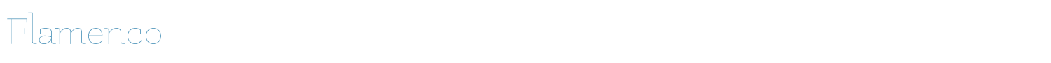 sample Flamenco font