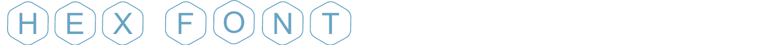 sample HEX Casino font