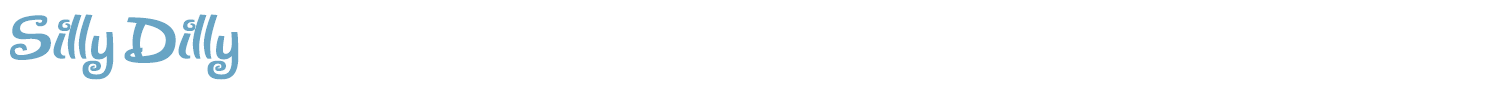sample Silly Dilly font