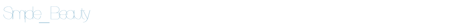 sample Simple_Beauty font