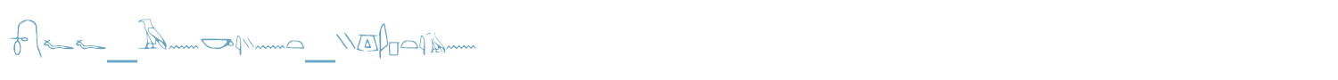 sample Off_Ancient_Egyptian font