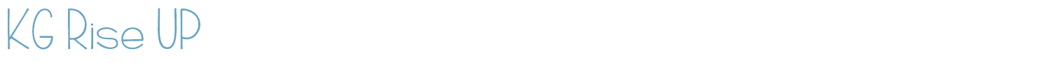 sample KG Rise UP font