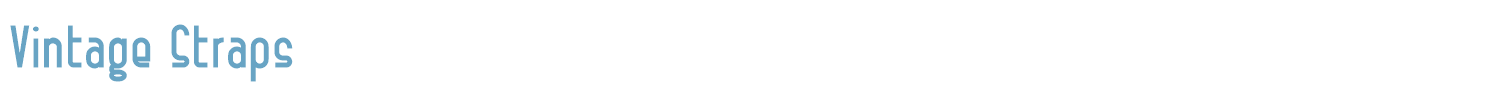 sample Vintage Straps font