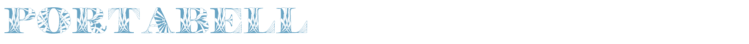 sample Portabell font