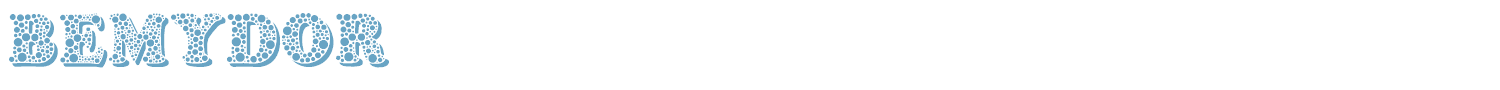 sample Bemydor font