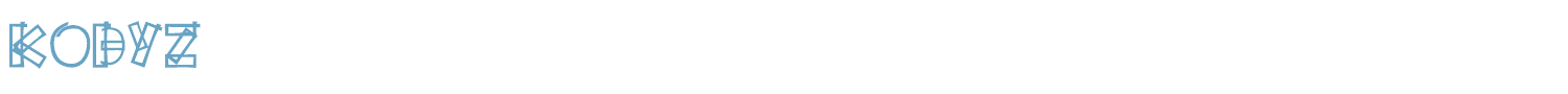 sample KODYZ font