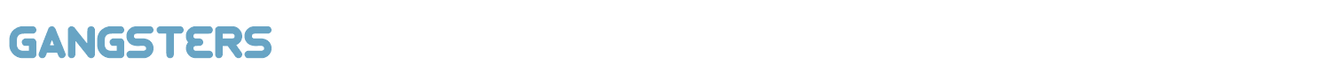 sample GANGSTERS font