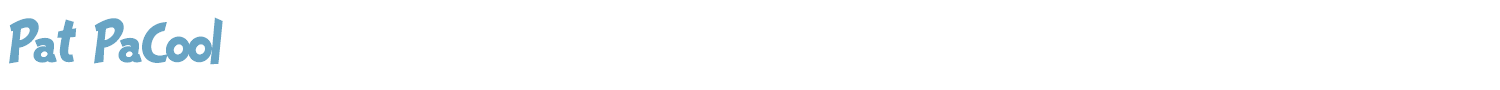 sample Pat PaCool font
