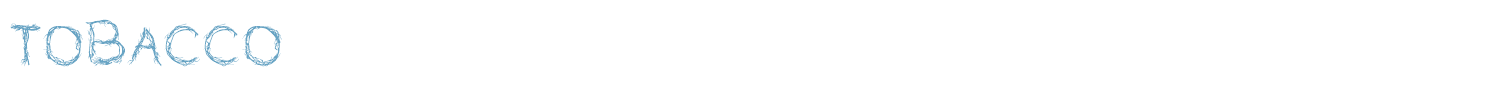 sample TOBACCO font