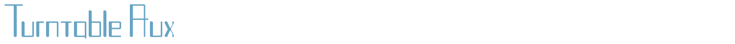 sample Turntable Aux font