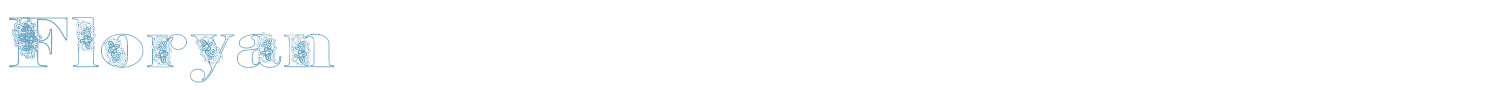 sample Floryan font