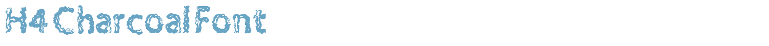 sample H4 Charcoal Font font