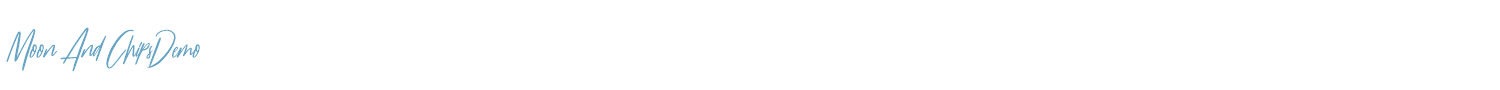 sample Moon And ChipsDemo font