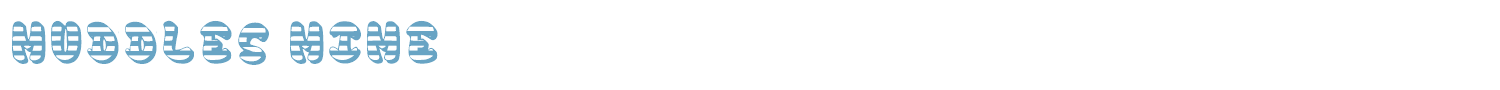 sample Muddles Mime font