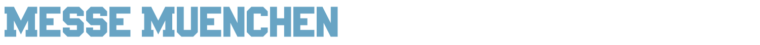 sample Messe Muenchen font