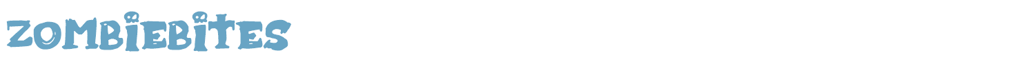 sample Zombiebites font