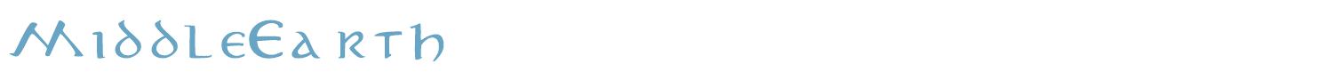sample MiddleEarth font