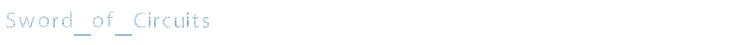 sample Sword_of_Circuits font