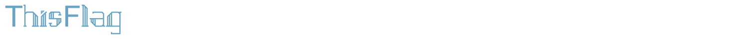 sample ThisFlag font