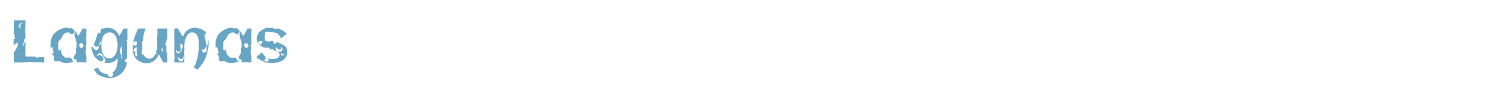 sample Lagunas font
