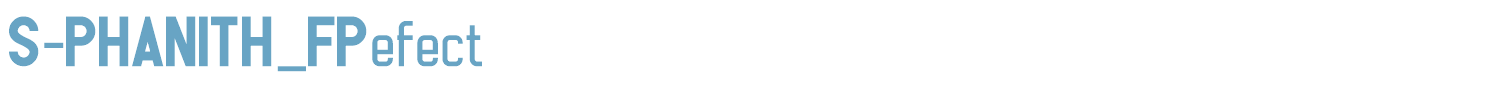 sample S-PHANITH_FPefect font