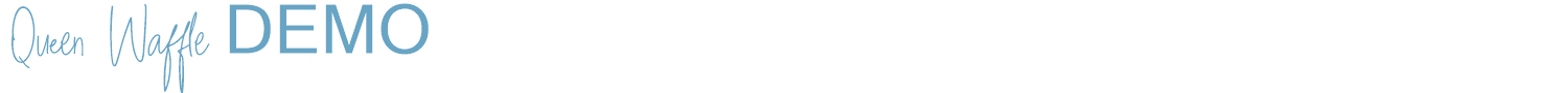 sample Queen Waffle DEMO font