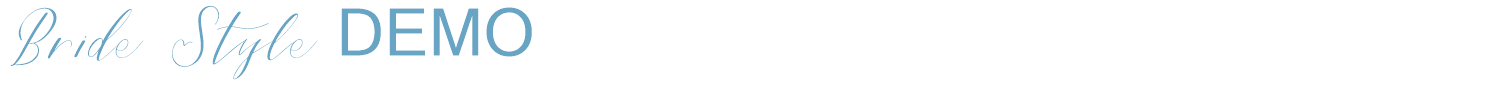 sample Bride Style DEMO font