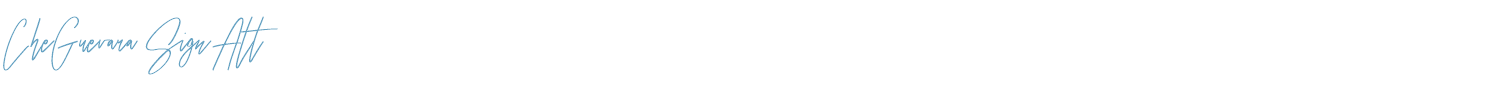 sample CheGuevara Sign font