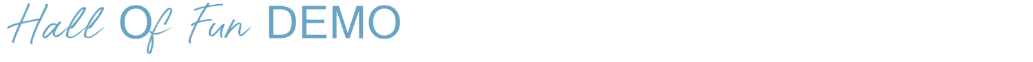 sample Hall Of Fun DEMO font