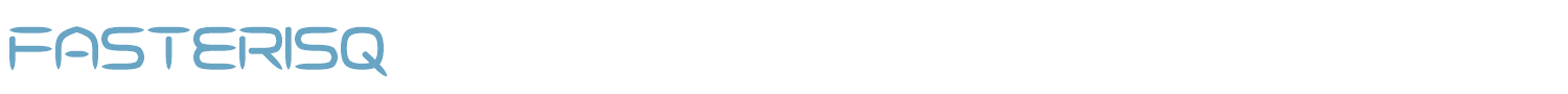 sample Fasterisq font