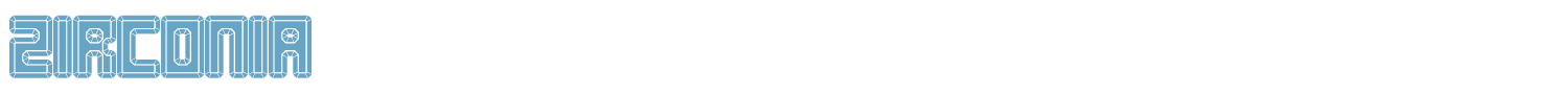 sample Zirconia font