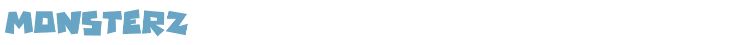 sample Monsterz font