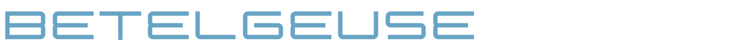sample Betelgeuse font
