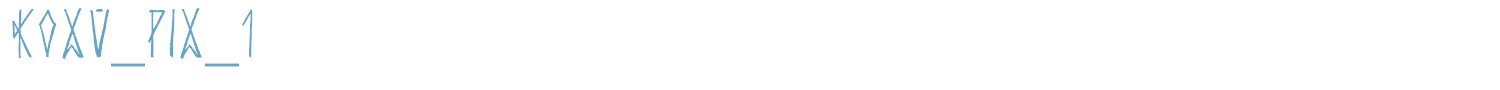 sample Koxu_Pix_1 font