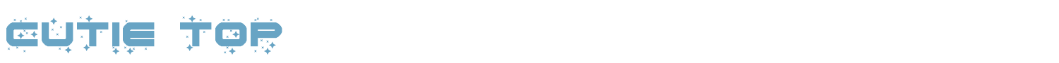 sample Cutie Top font