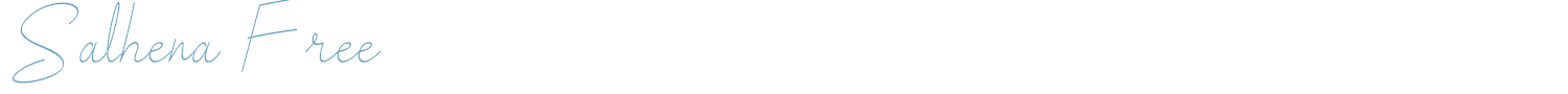 sample Salhena Free font