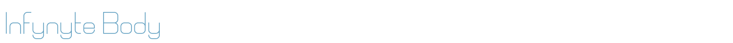 sample Infynyte Body font