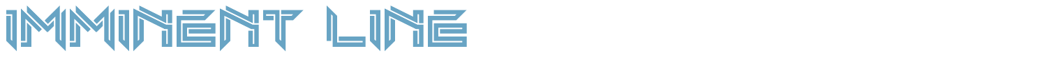 sample Imminent Line font
