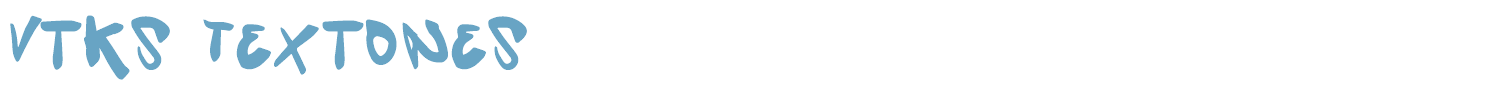 sample Vtks Textones font