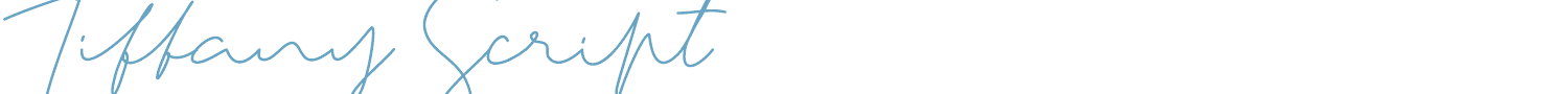 sample Tiffany Script font