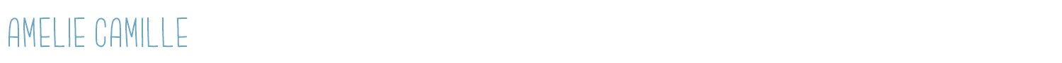 sample Amelie Camille font