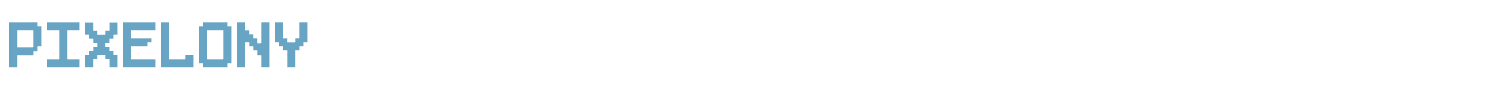 sample Pixelony font