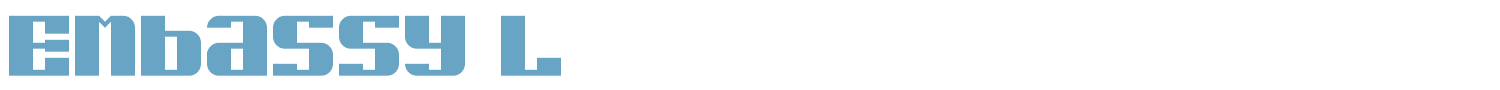 sample Embassy L font