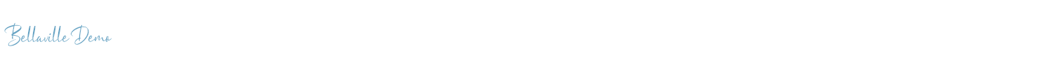 sample Bellaville Demo font