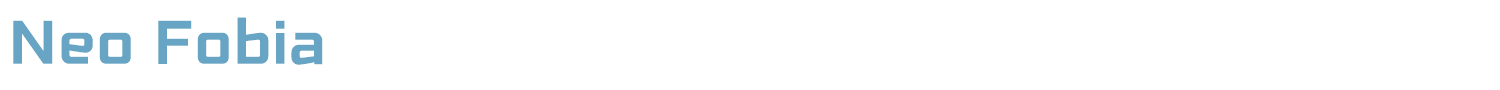 sample Neo Fobia font