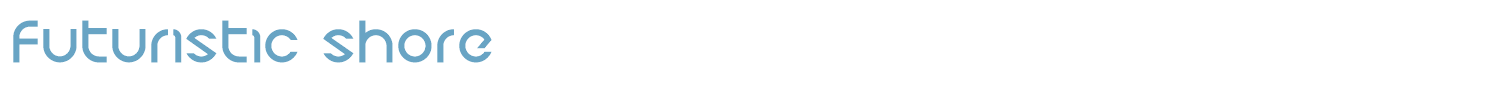 sample Futuristic Shore font