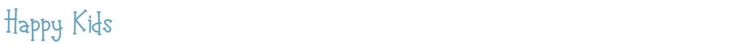 sample Happy Kids font