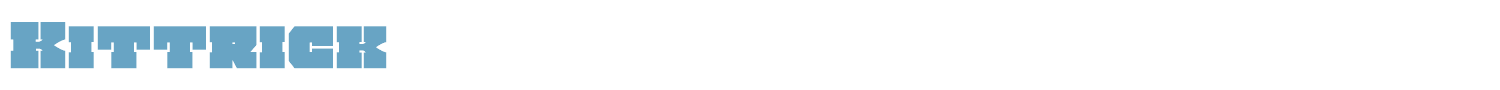 sample Kittrick font