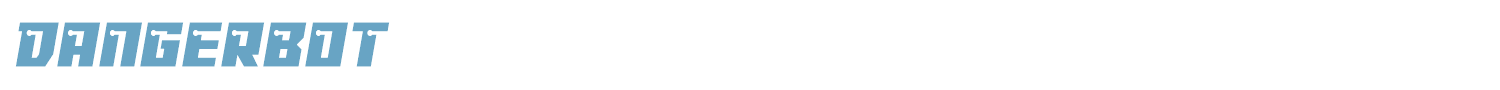 sample Dangerbot font