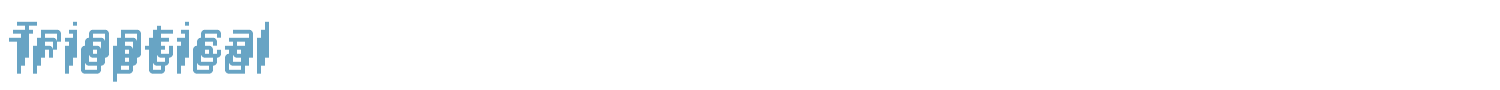 sample Trioptical font